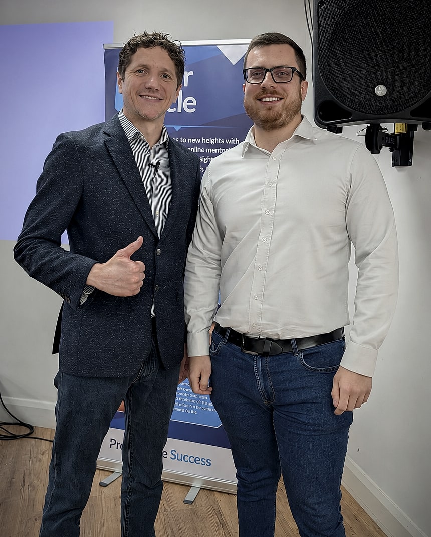 Dylon Bennett at a Progressive Success event